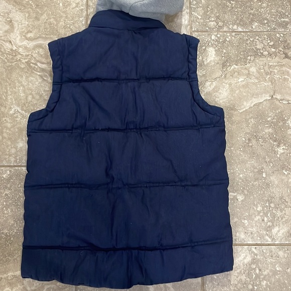 Zara Men’s Denim Vest with removable hood Sz M - Picture 6 of 14